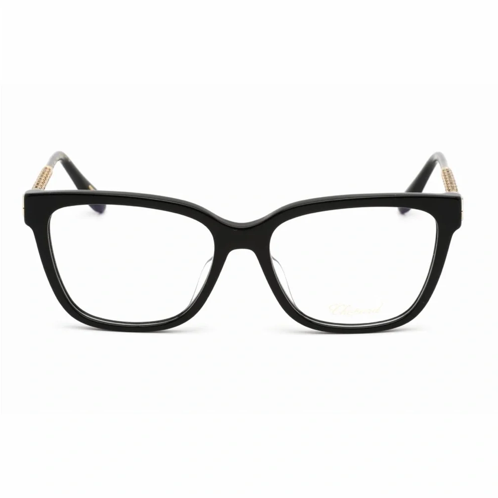 🔥 AUTHENTIC Chopard VCH333W 0700 Luxury Italian Eyeglasses - Black/Gold 55mm